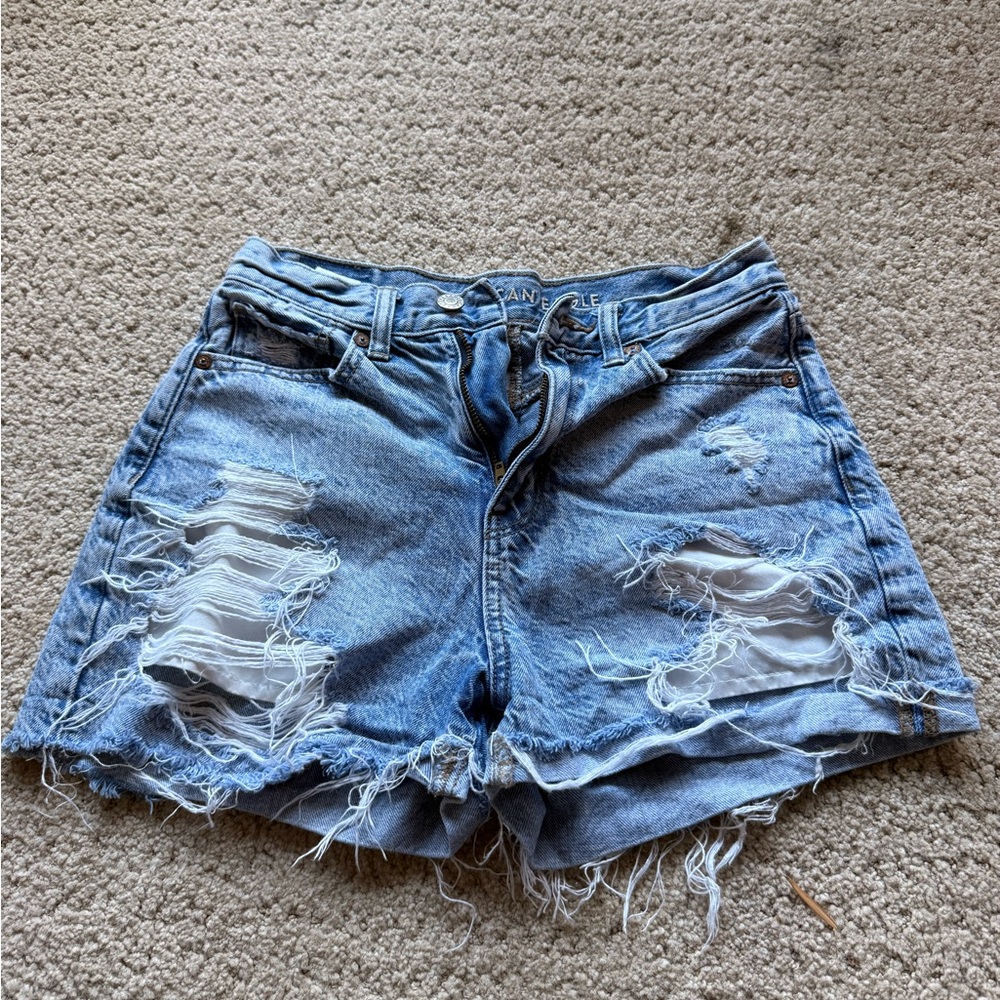 American eagle jean shorts